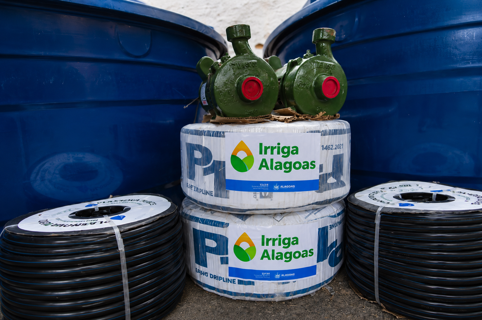 Irriga Alagoas já distribuiu mais de 200 kits em 30 municípios