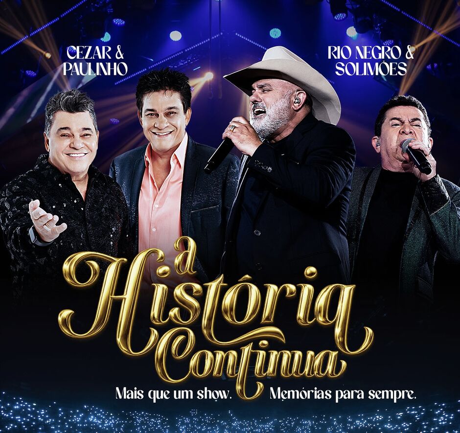 LRC Entretenimento estreia em Campo Grande com show de Cezar & Paulinho e Rio Negro & Solimões
